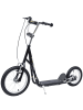 HOMCOM Kinderscooter in Schwarz 135L x 58B x 100H cm