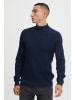 BLEND Rollkragenpullover Pullover 20714631  Basic Rollkragenpullover in Blau