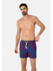Gassa d’Amante Badeshorts Polignano in Blau-rot