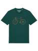 wat? Apparel T-Shirt Fahrrad in Dunkelgrün