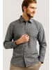 Finn Flare Langarmhemd Basic in graphite