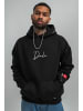 DADA Oversized Hoodie mit Logo-Stickereien in Schwarz