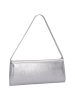 PICARD Auguri Clutch Tasche Leder 26 cm in silberfarben