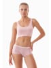 Organication Sport-BH "BRIANNA" in Staubpink