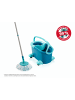 Leifheit  Set CLEAN TWIST Disc Mop Ergo Mobile türkis grau weiß 46,0 x 32,0 x 140,0 cm