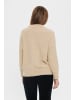 SAINT TROPEZ Strickpullover NushaSZ Gerade Passform in Bleached Sand