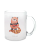 Mr. & Mrs. Panda Tee Tasse Roter Panda ohne Spruch in Transparent