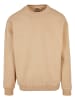 Urban Classics Urban Classics Herren Heavy Terry Garment Dye Crew in unionbeige