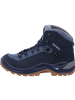 LOWA Wanderstiefel RENEGADE WARM GTX MID WS in navy/eisblau