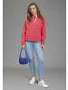 Delmao Kapuzensweatshirt in beere