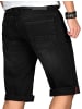 Alessandro Salvarini Jeansshorts Salvarini-Shorts-Multi3 in Schwarz