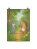 Mr. & Mrs. Panda Poster Hase Igel Design ohne Spruch in Weiß