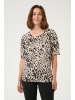 Kaffe Strickpullover KAliz Regular fit in FeatherG./Black Leopard