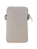 MYWALIT Handytasche Leder 12 cm in stone