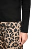 MARC CAIN Klassisches Langarmshirt unifarben in Schwarz