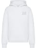Mister Tee Hoodie "Never Look Back Ladies Fluffy Hoody" in Weiß