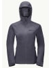 Jack Wolfskin Regenjacke in grau