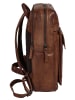 SPIKES & SPARROW Rucksack echt Leder in cognac