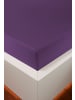 bellana jersey Spannbetttuch Edel-Jersey  Elasthan in violett