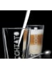 Ritzenhoff & Breker 6er Set Latte Macchiato Gläser + Löffel Lena 350 ml in transparent