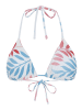 Chiemsee Bikini-Top in rot/hellblau