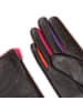 MYWALIT Handschuhe Leder in black sangria