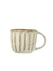 Bloomingville Fleur Tasse aus Steingut in natur
