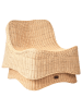 Beliani 2-tlg Gartenstuhl AIGANI in /Beige