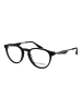 Trussardi Männer Optische Fassungen Rund Schwarz