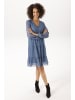 Aniston CASUAL Tunikakleid in blau-bordeaux