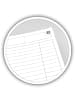 Oxford Notebook International Optik Paper 80 g/qm A5+ 6mm liniert 80