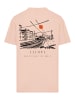 F4NT4STIC Heavy Oversize T-Shirt Oversize Escape Discover the World Town in amber