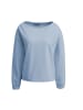 Smith&Soul Boxy Sweatshirt mit weitem U-Boot-Ausschnitt in Light Blue