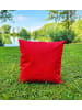 JACK 1x Outdoor Kissenhülle 45x45cm Uni in Rot