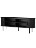 home24 TV-Lowboard BARAWOH in Eiche Schwarz