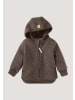 Hessnatur Walkjacke in vintage braun