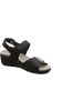 Semler Sandale in schwarz