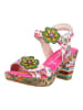 LAURA VITA Sandalen in Fuchsia