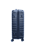 Almina 3 Tlg. Reisekoffer- Set mit 4 Räder 360° drehbar, Hartschale in Blau