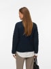 Vero Moda Strickpullover in Dark Sapphire
