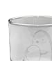 Mr. & Mrs. Panda Whiskey Glas Avocado Pfeifen ohne Spruch in Transparent