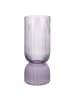GILDE Vase "Duppo" in Lila - H. 26 cm - D. 10 cm