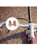Mr. & Mrs. Panda Fahrradklingel Bär Heirat ohne Spruch in Weiß