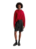 Marc O'Polo DENIM Strick-Hoodie relaxed in Red Mulberry