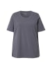 Ulla Popken Shirt in graphitgrau