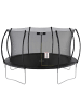 React Aero Trampolin in Schwarz 3,96m