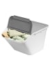 SmartStore 2er-Set Aufbewahrungsbox Collect Stack-it Weiß/Grau 37L
