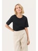 PART TWO T-Shirt kurzarm RatanaPW Gerade Passform in Black