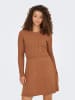 ONLY Strickkleid in Tortoise Shell