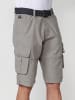 KOROSHI Cargo-ripstop-shorts mit gÃ¼rtel in khaki